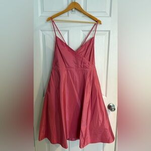 J. Crew Pink Silk dress